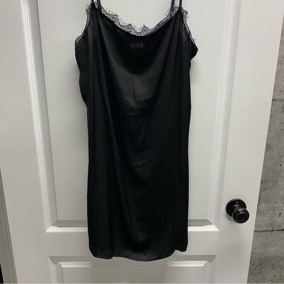 Satin Slip Dress - Picture 1 of 4